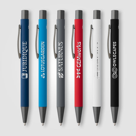 Bowie Recycled Aluminum Softy Pen