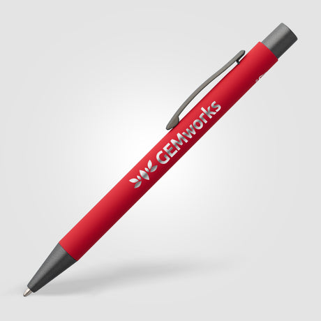 Bowie Recycled Aluminum Softy Pen