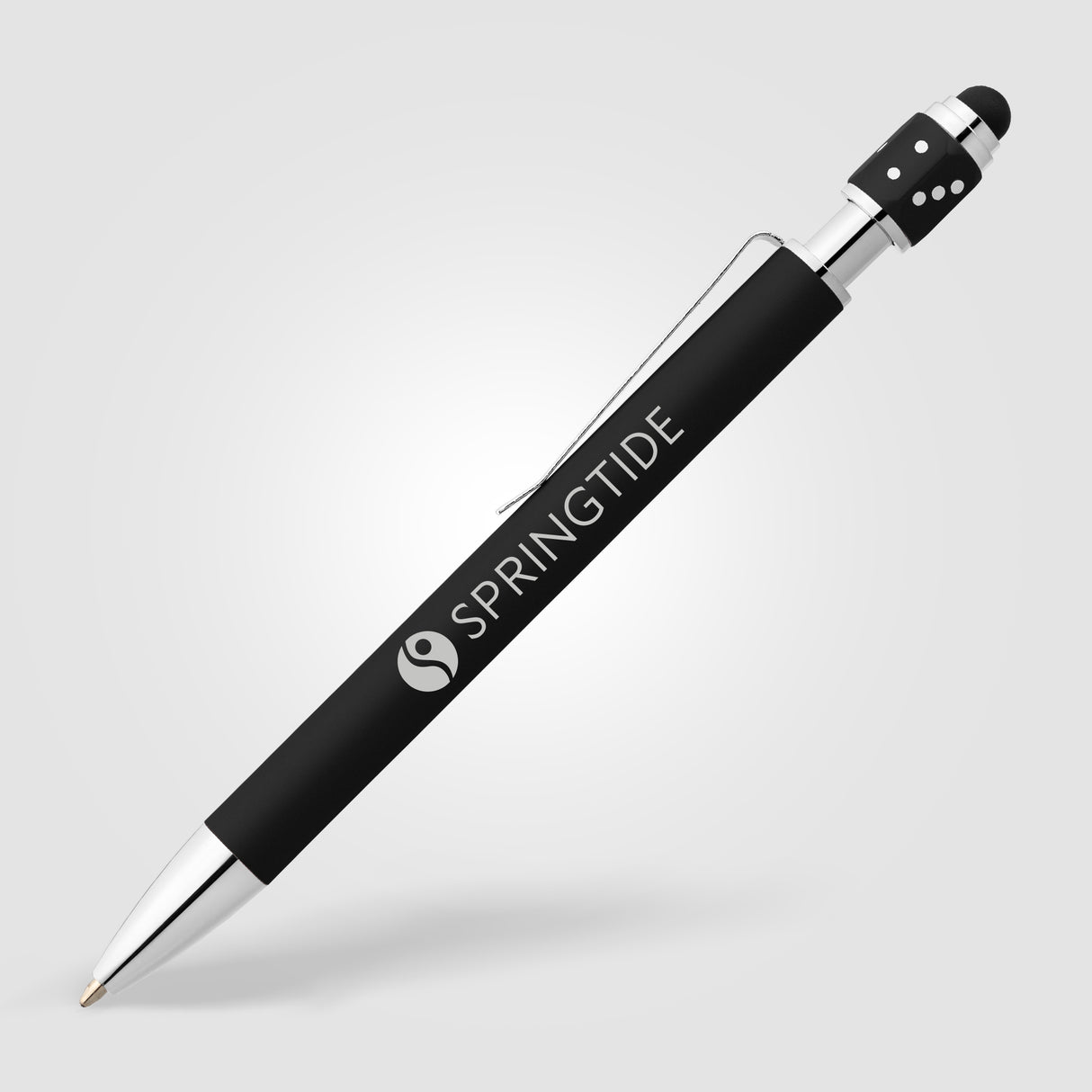 Ace Recycled Aluminum Hex-Dice Spinner Pen