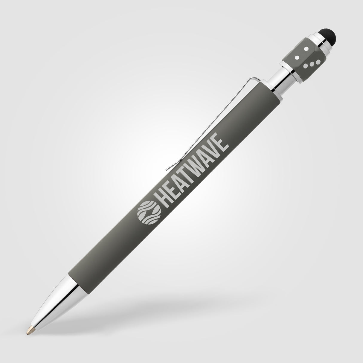 Ace Recycled Aluminum Hex-Dice Spinner Pen