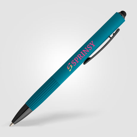 Saga Recycled Aluminum Bolt Action Stylus Pen