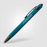 Saga Recycled Aluminum Bolt Action Stylus Pen
