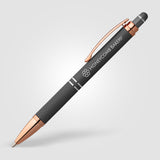 Phoenix Softy Rose Gold Metallic Pen w/ Stylus