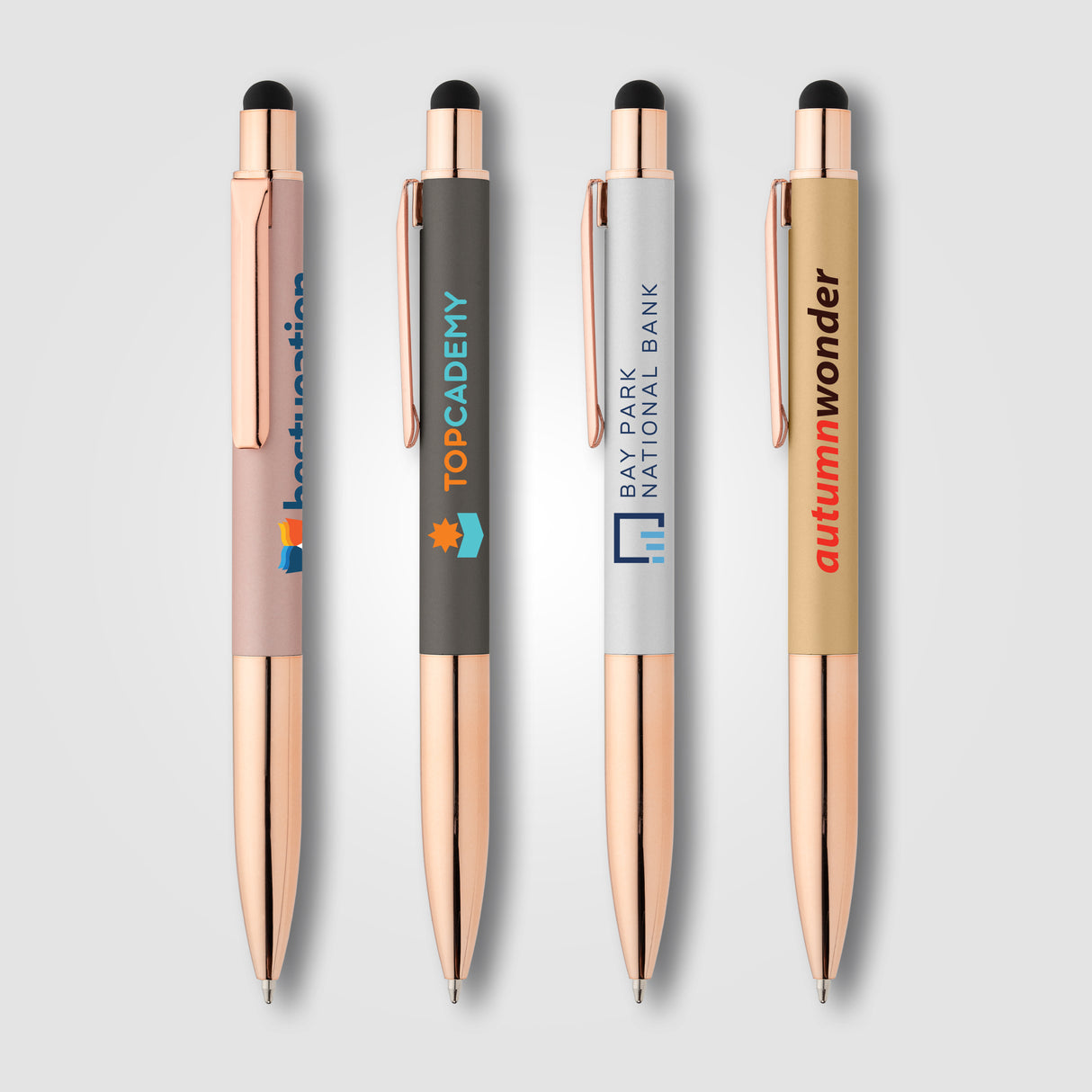 Baltic Softy Rose Gold Pen w/ Stylus