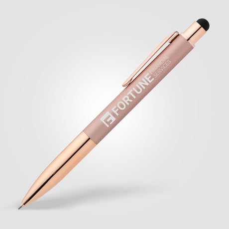 Baltic Softy Rose Gold Pen w/ Stylus