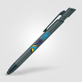 Pacific Softy Monochrome Metallic Pen w/ Stylus