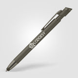 Pacific Softy Monochrome Metallic Pen w/ Stylus