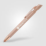 Pacific Softy Monochrome Metallic Pen w/ Stylus