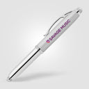 Vivano Softy Metallic Pen w/ LED Light and Stylus
