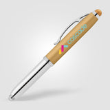 Vivano Softy Metallic Pen w/ LED Light and Stylus