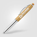 Vivano Softy Metallic Pen w/ LED Light and Stylus