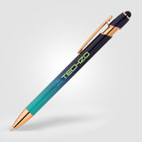 Ellipse Ombre Rose Gold Stylus Pen
