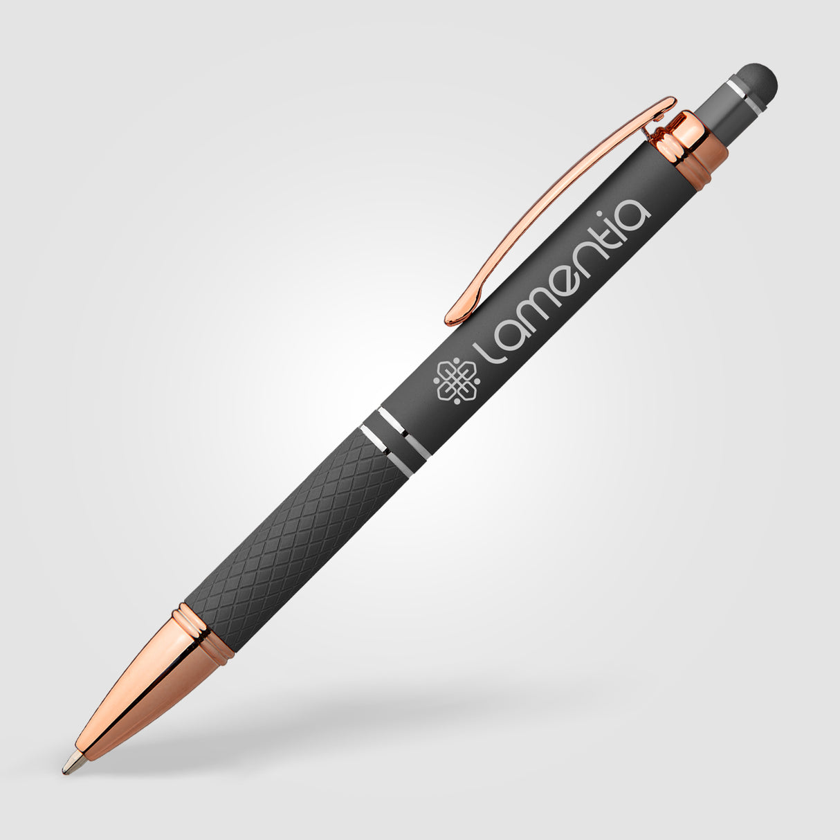 Phoenix Softy Rose Gold Gel Pen w/Stylus