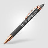 Phoenix Softy Rose Gold Gel Pen w/Stylus