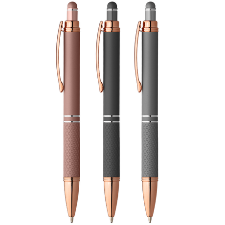Phoenix Softy Rose Gold Gel Pen w/Stylus