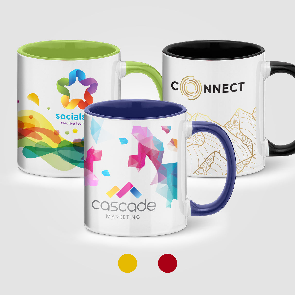 SimpliColor 12 oz. Ceramic Mug with ColorPop