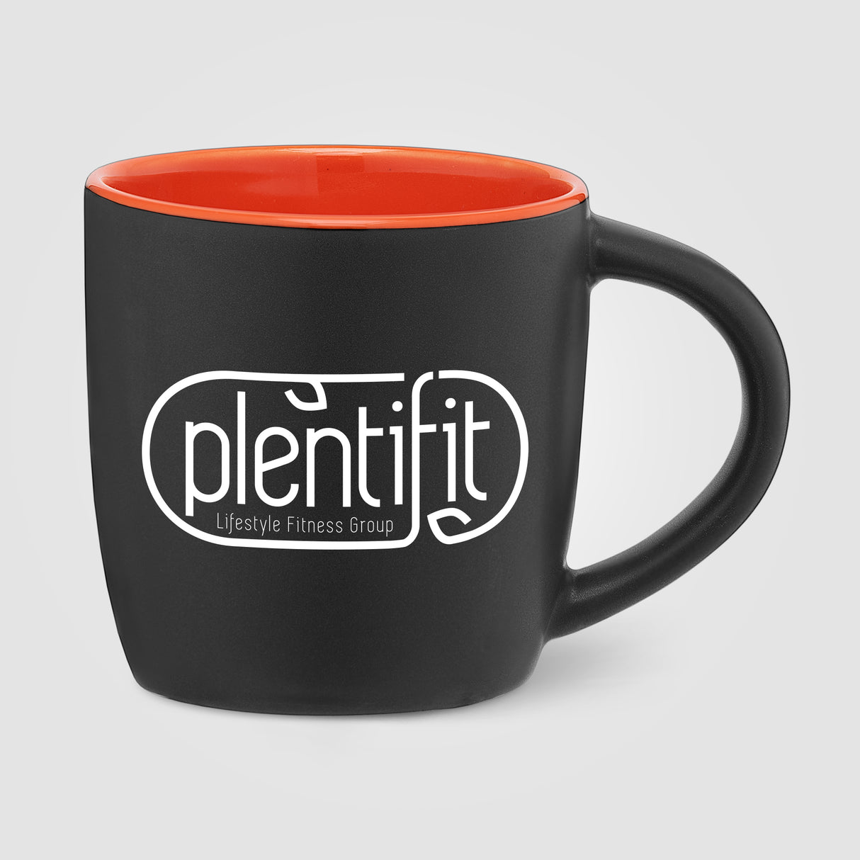 Zanzibar - 12 oz. Matte Black Ceramic Mug with ColorPop