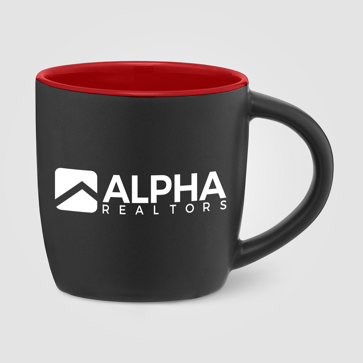 Zanzibar - 12 oz. Matte Black Ceramic Mug with ColorPop