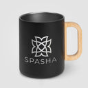 Vancouver - 18 oz. Stainless Steel Double Wall Mug with Bamboo Handle