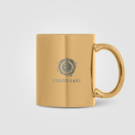 Deco - 11 oz. Metallic Ceramic Mug