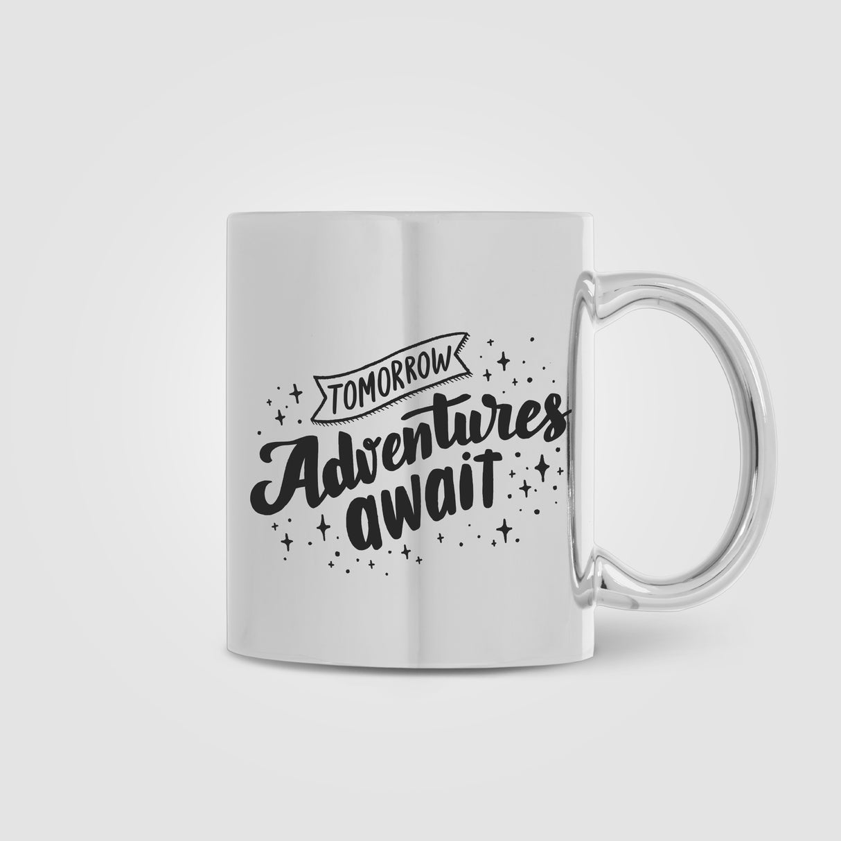 Deco - 11 oz. Metallic Ceramic Mug