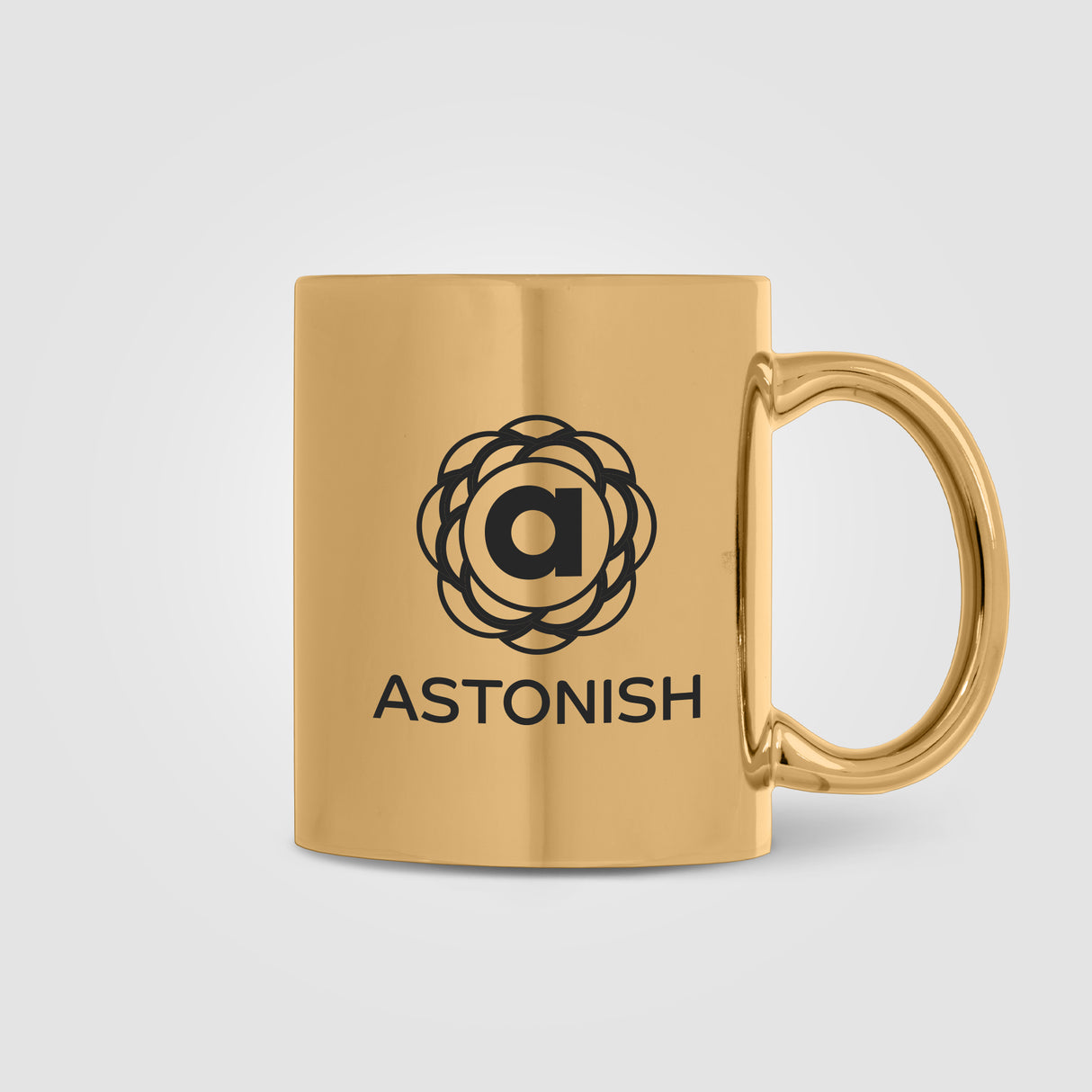 Deco - 11 oz. Metallic Ceramic Mug