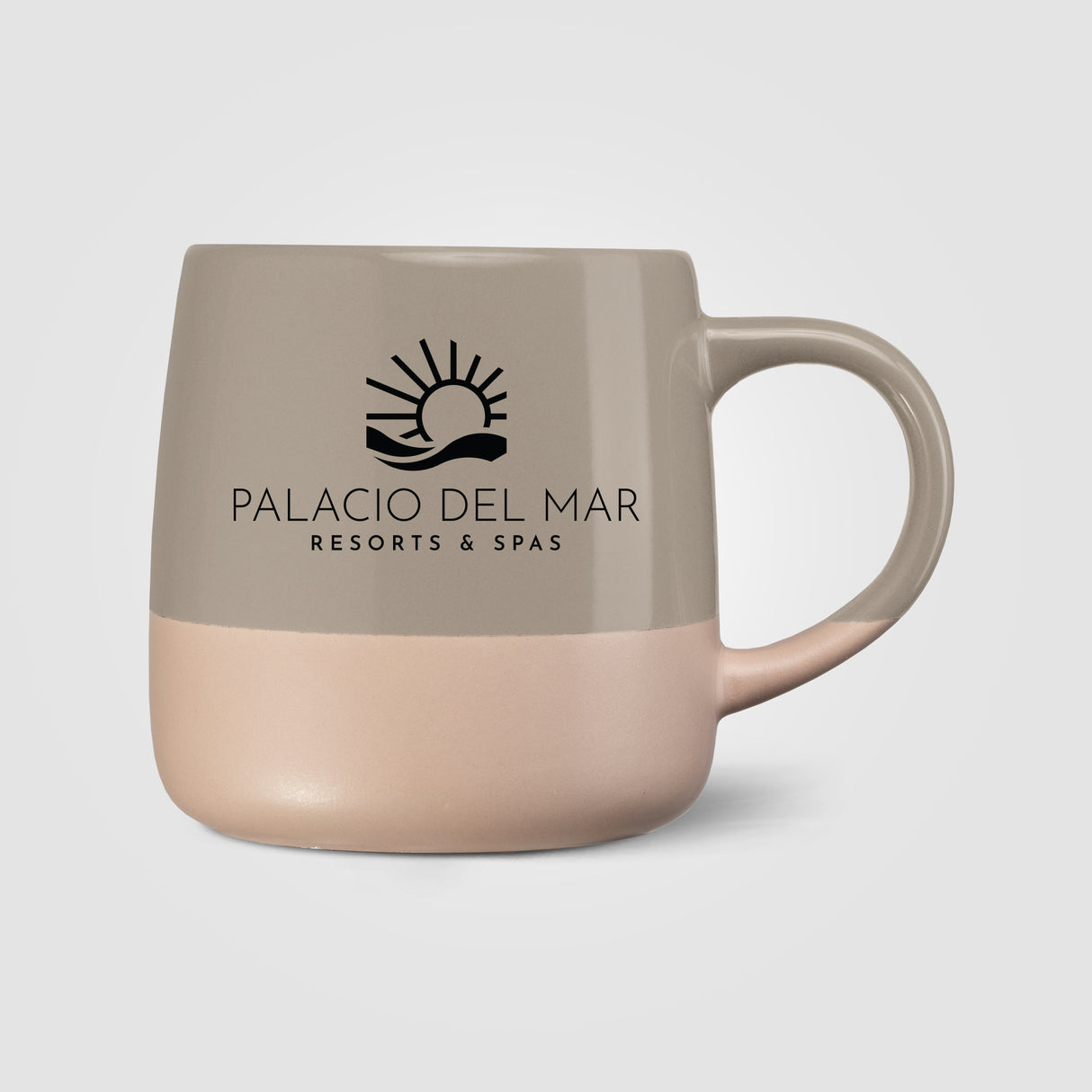 Atlas Ceramic Color Block Mug - 15 oz.