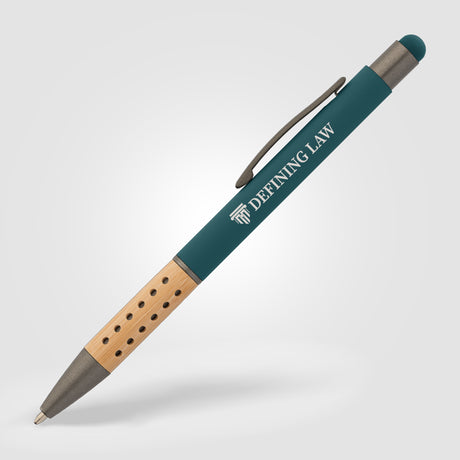 Bowie Bamboo Grip Stylus Pen