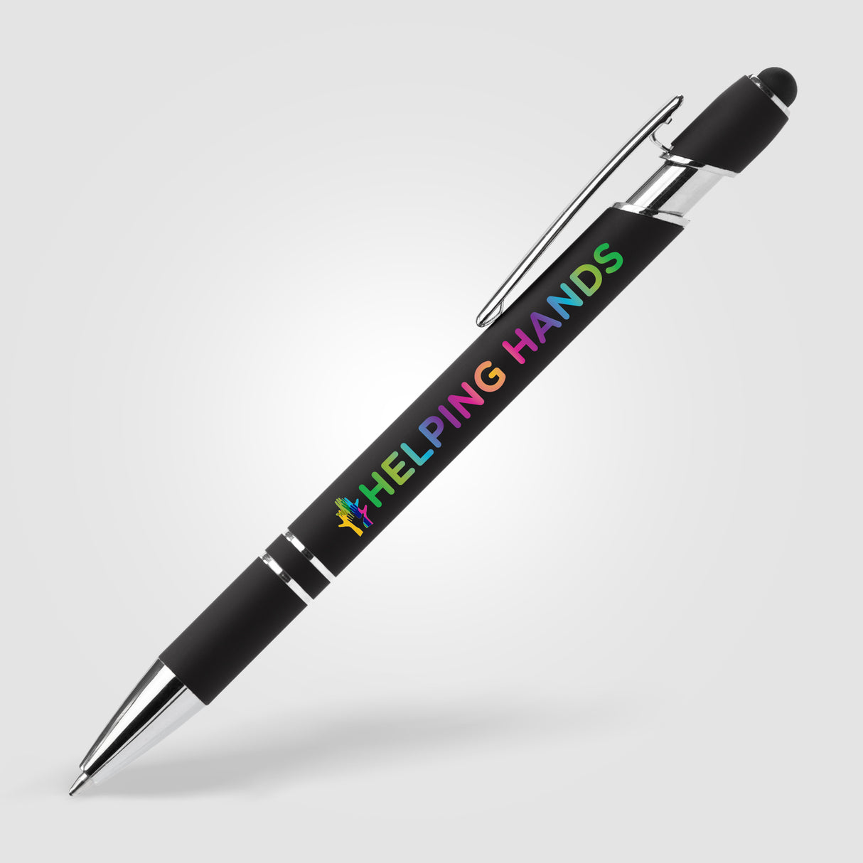 Ellipse Softy Recycled Aluminum Pen w/ Stylus + Anti-Fraud Ink