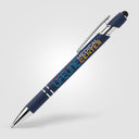 Ellipse Softy Recycled Aluminum Pen w/ Stylus + Anti-Fraud Ink