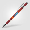 Ellipse Softy Recycled Aluminum Pen w/ Stylus + Anti-Fraud Ink