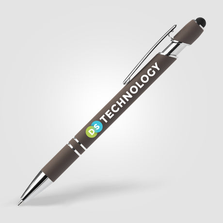 Ellipse Softy Recycled Aluminum Pen w/ Stylus + Anti-Fraud Ink