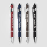 Ellipse Softy Recycled Aluminum Pen w/ Stylus + Anti-Fraud Ink