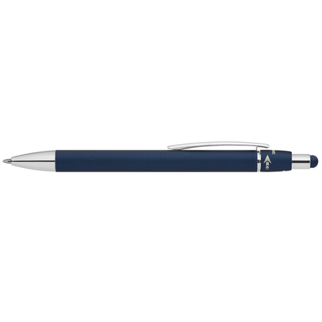 Orbit Spinner Chrome Metal Pen w/ Stylus