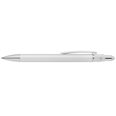 Orbit Spinner Chrome Metal Pen w/ Stylus