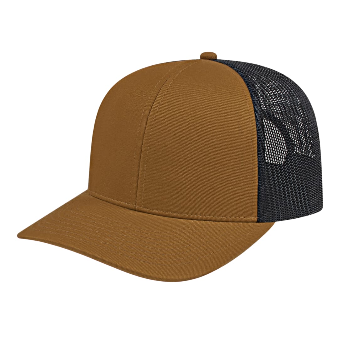 Cap America Poly/Cotton Trucker Mesh Back Cap