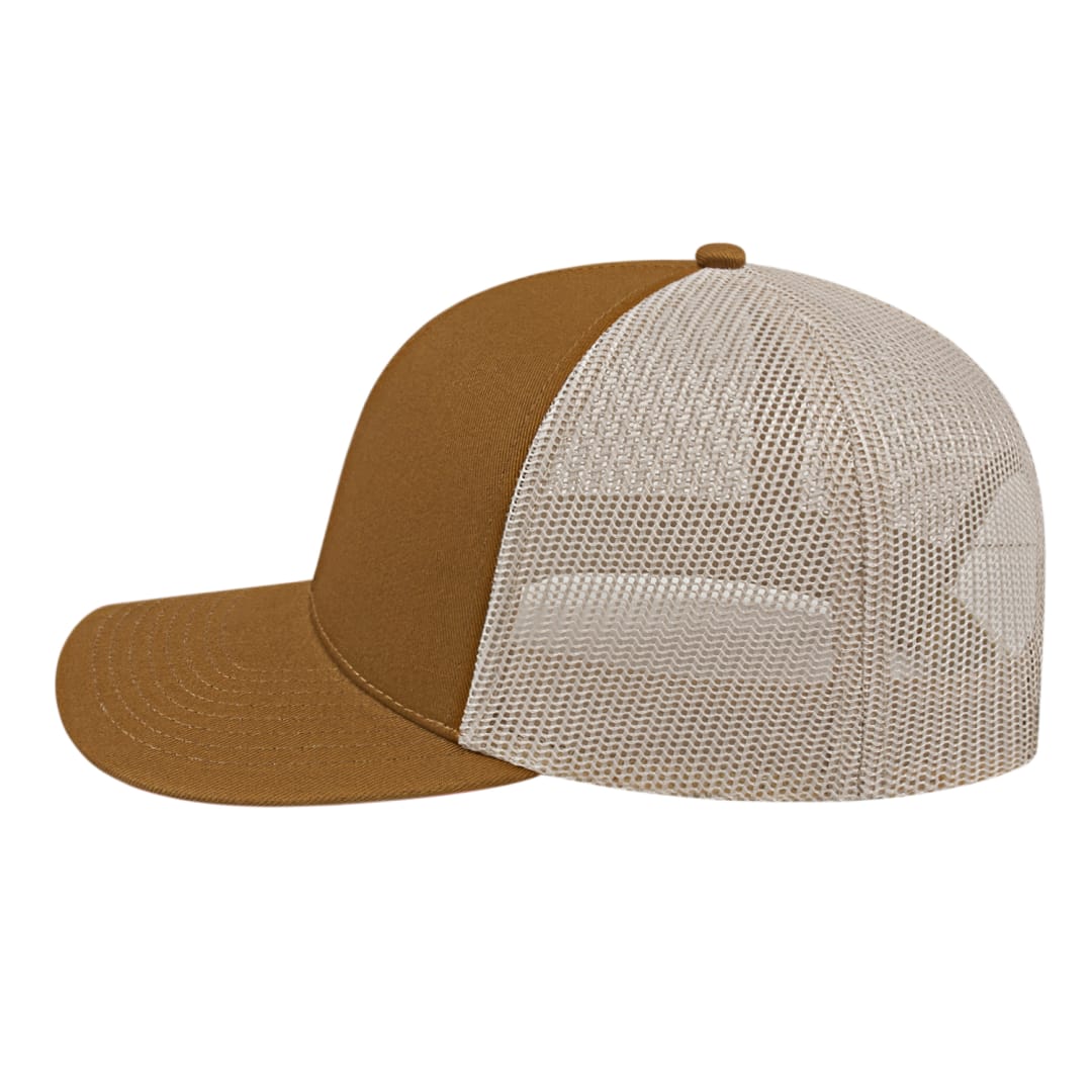 Cap America Poly/Cotton Trucker Mesh Back Cap