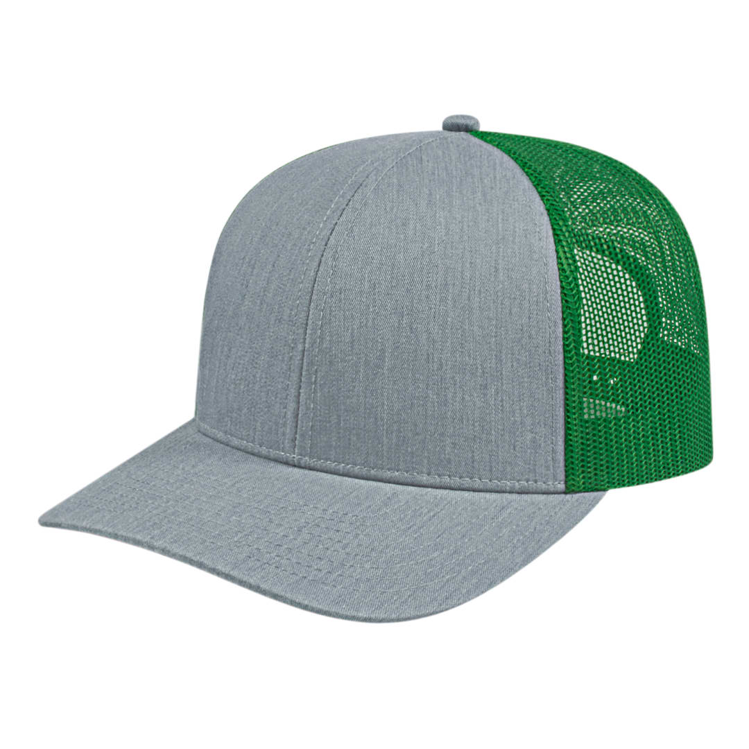 Cap America Poly/Cotton Trucker Mesh Back Cap