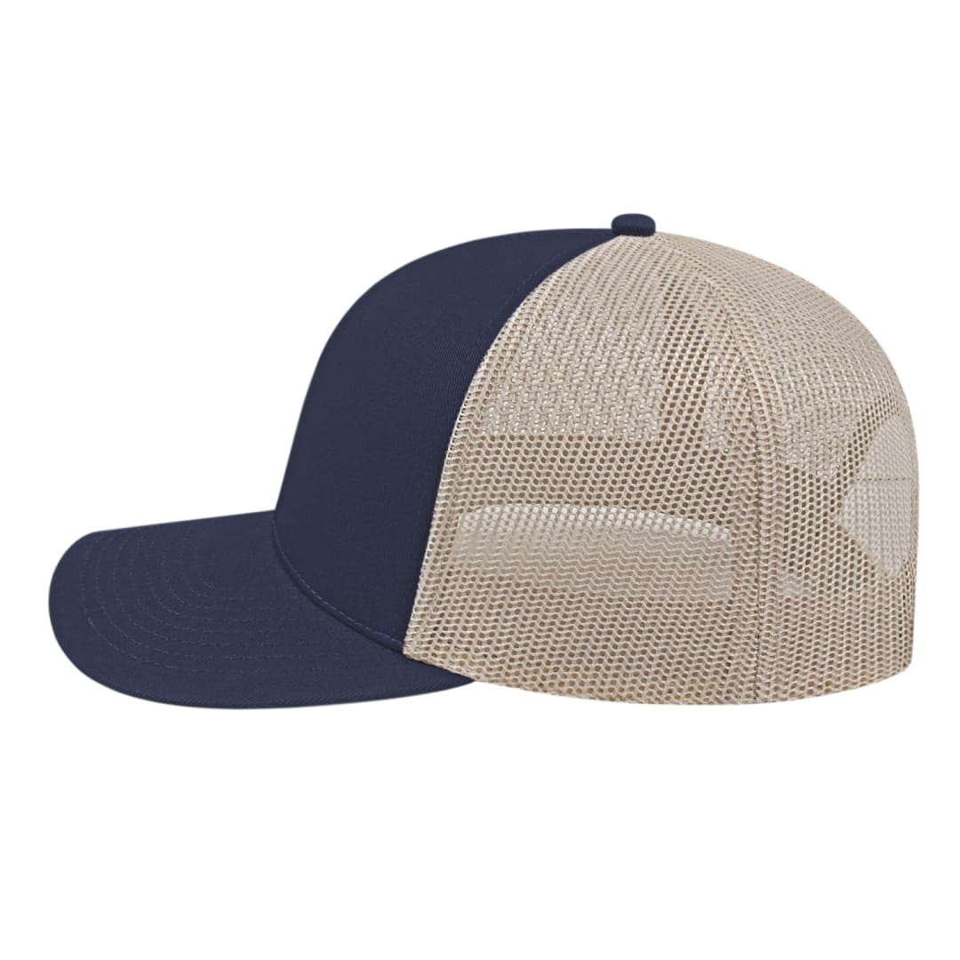 Cap America Poly/Cotton Trucker Mesh Back Cap