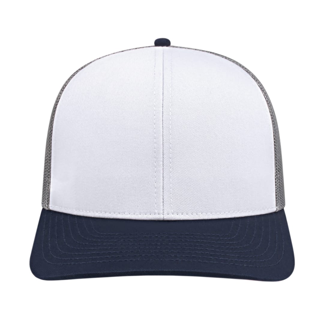 Cap America Poly/Cotton Trucker Mesh Back Cap