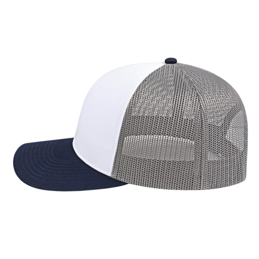 Cap America Poly/Cotton Trucker Mesh Back Cap