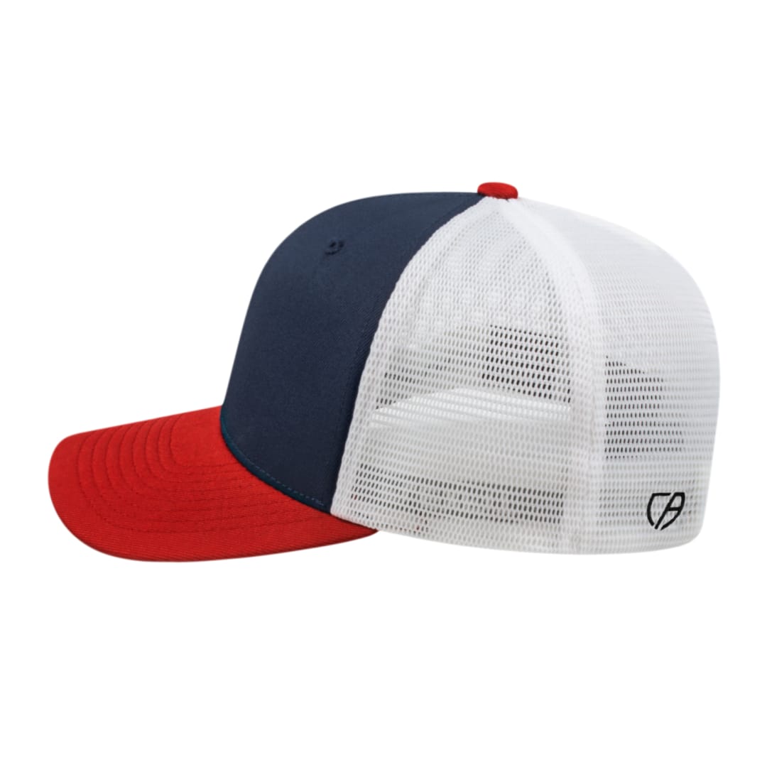 Cap America Premium Trucker Mesh Back Cap