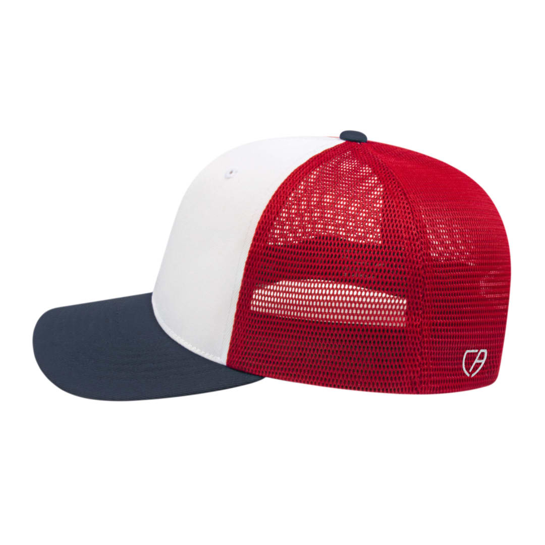 Cap America Premium Trucker Mesh Back Cap