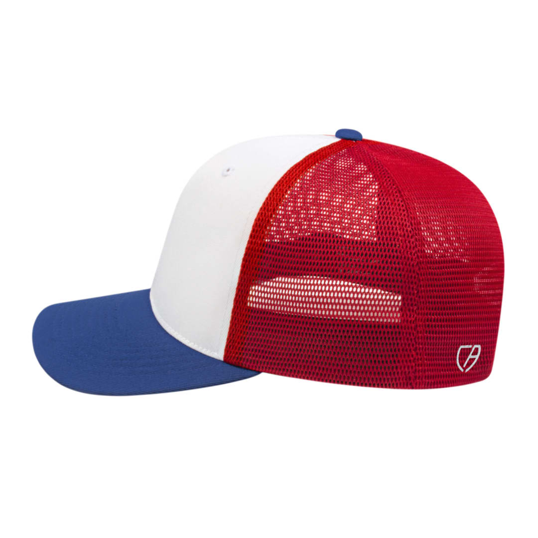 Cap America Premium Trucker Mesh Back Cap