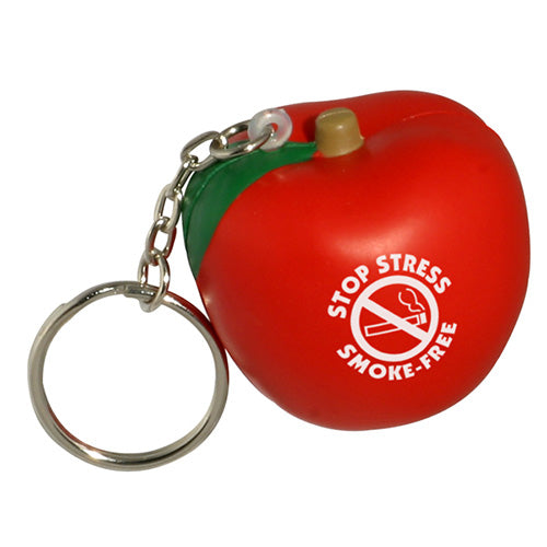 Apple Stress Reliever Key Chain