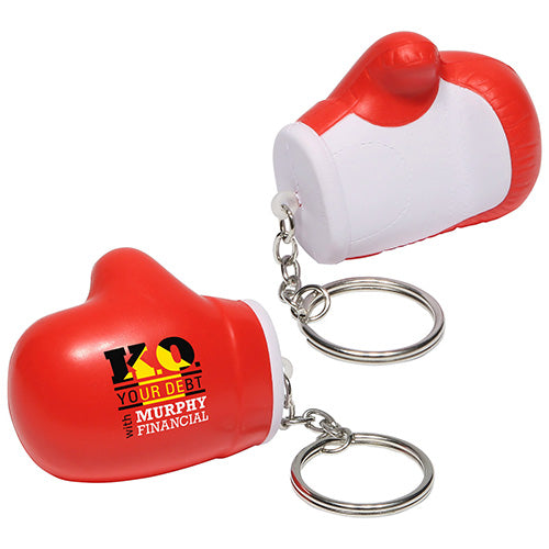 Boxing Glove Stress Reliever Key Chain