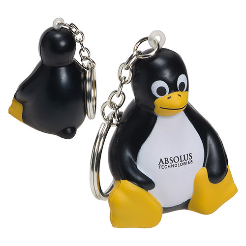 Sitting Penguin Stress Reliever Key Chain