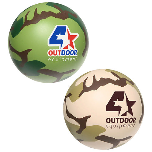 Camouflage Ball Stress Reliever