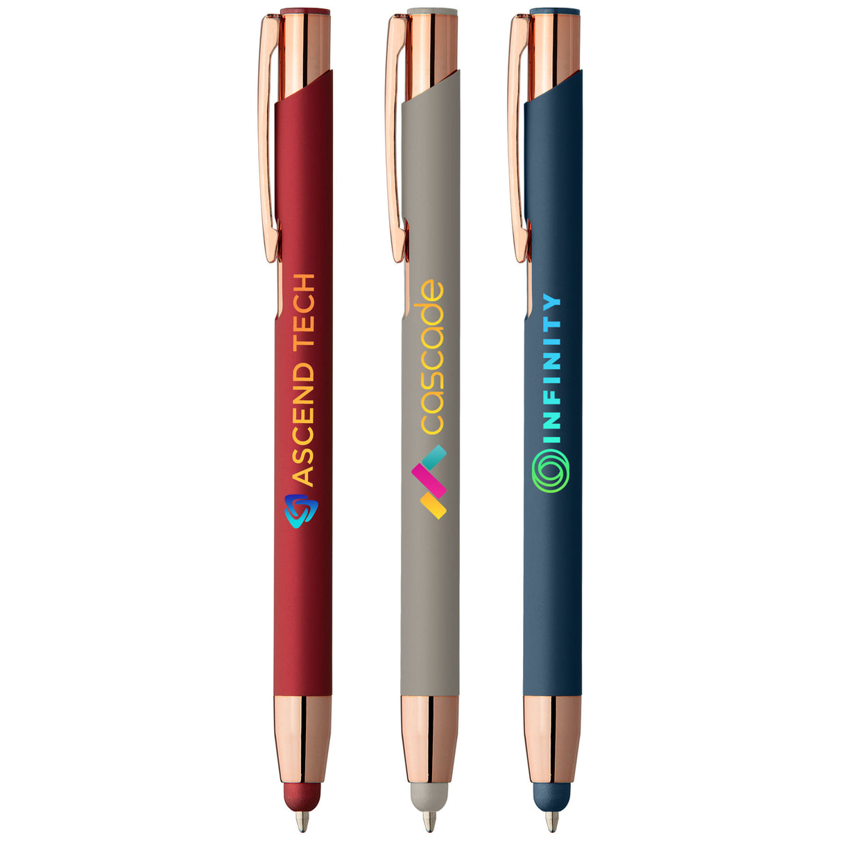 Crosby Softy Rose Gold w/ Stylus - ColorJet